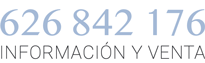 Información y Venta: 626 842 176